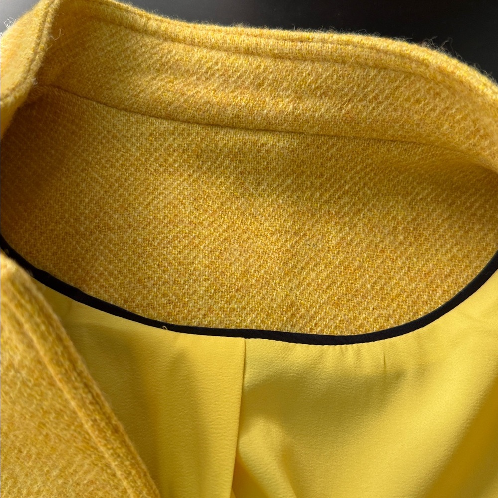 Yellow Button-Up Jacket - Picture 2 of 8